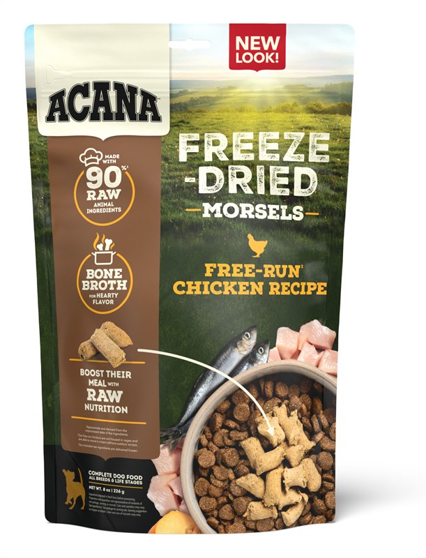Acana Freeze Dried Morsels Free Run Chicken Recipe for Dogs