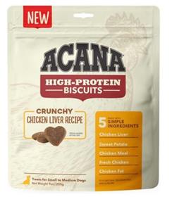 Acana High Protein Biscuits Crunchy Chicken Liver Recipe