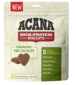 Acana High Protein Biscuits Crunchy Pork Liver Recipe