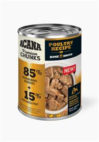 Acana Premium Chunks Poultry Recipe in Bone Broth Wet Dog Food