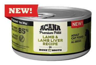 Acana Premium Pate Lamb and Lamb Liver Adult Cat Recipe
