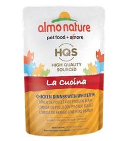 Almo Nature Cat La Cucina Pouch Chicken with Whitefish