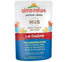 Almo Nature Cat La Cucina Pouch Tuna with Papaya