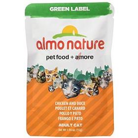 Almo Nature Chicken Breast and Duck Food Pouch Green Label