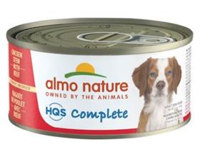 Almo Nature HQS Complete Chicken Stew with Beef in Gravy