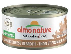 Almo Nature Natural Tuna Cheese in Broth Grain Free Canned Cat Food