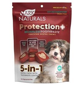 Ark Naturals Protection Brushless Toothpaste Mini Dental Chews Dog Treats
