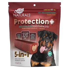 Ark Naturals Protection Plus Brushless Toothpaste Large Dog Dental Chews