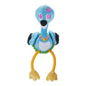Bark Ani the Nene Goose Hawaiian Bird Blue Plush Dog Toy