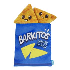 Bark Drool Ranch Chips Mulitcolor Chips Plush Dog Toy