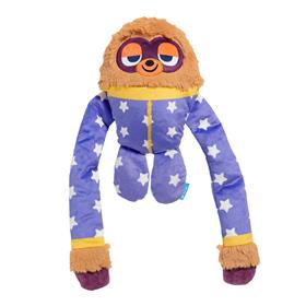 Bark Slow Jams Dan Crinkly Tube Squeaky Plush Dog Toy