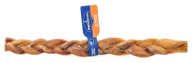 Barkworthies Braided Bully Sticks 12 Inch