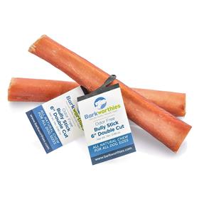 Barkworthies Bully Stick Odor Free Double Cut