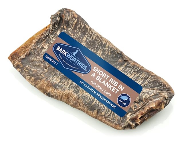 Barkworthies Short Rib in a Blanket Dog Chew