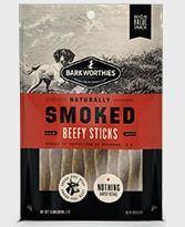 Barkworthies Smoked Beefy Stick Dog Chews