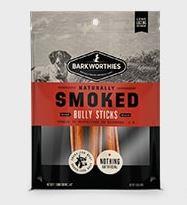 Barkworthies Smoked Bully Sticks Dog Chews