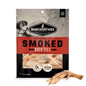 Barkworthies Smoked Duck Feet Dog Chews