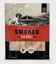 Barkworthies Smoked Rib Bones Dog Chews