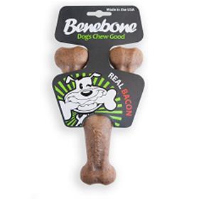 Benebone Bacon Flavored Wishbone Dog Chew Toy