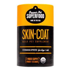 Bixbi Organic Pet Superfood SKIN and COAT