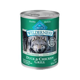 Blue Buffalo Wilderness Duck and Chicken Grill Cans