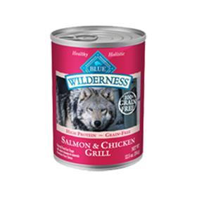 Blue Buffalo Wilderness Salmon and Chicken Grill Cans