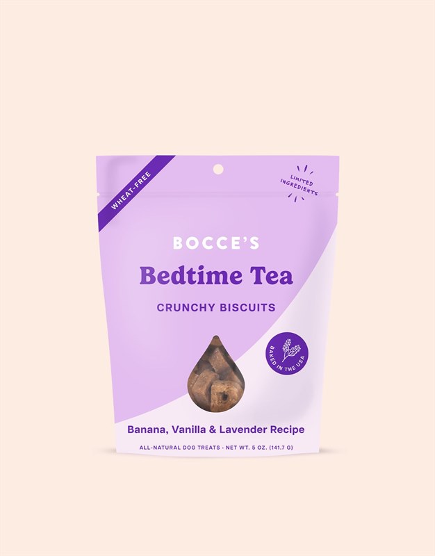 Bocces Bakery Bedtime Tea Banana Vanilla Lavender Dog Treats