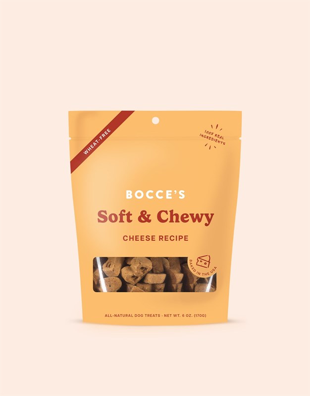 Bocces Bakery Cheese Soft Chewy Dog Treats