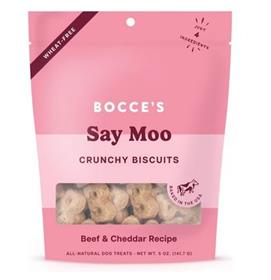 Bocces Bakery Everyday Say Moooo Biscuits Crunchy Dog Treats