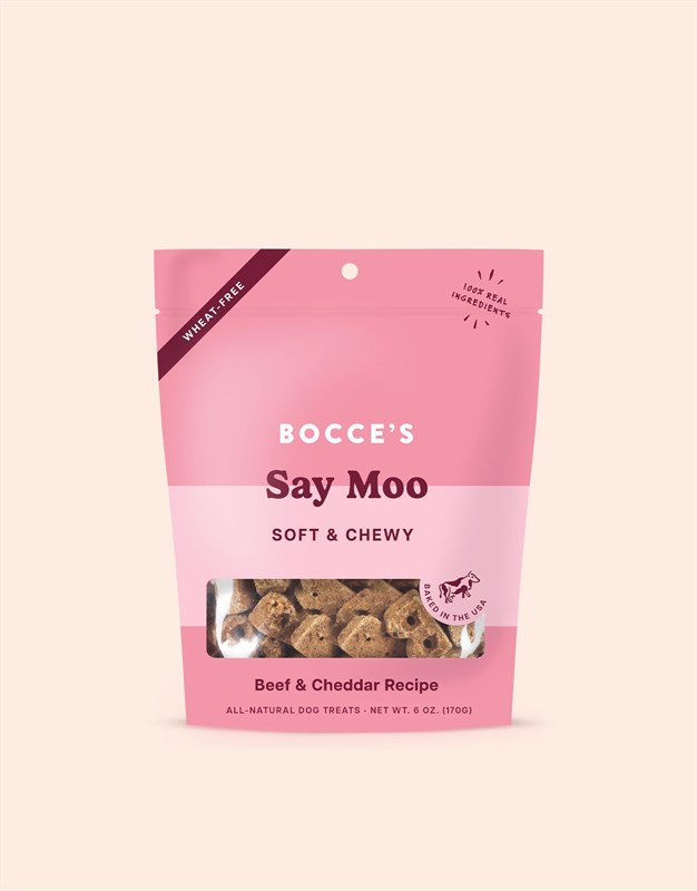 Bocces Bakery Say Moo Soft Chewy Treats