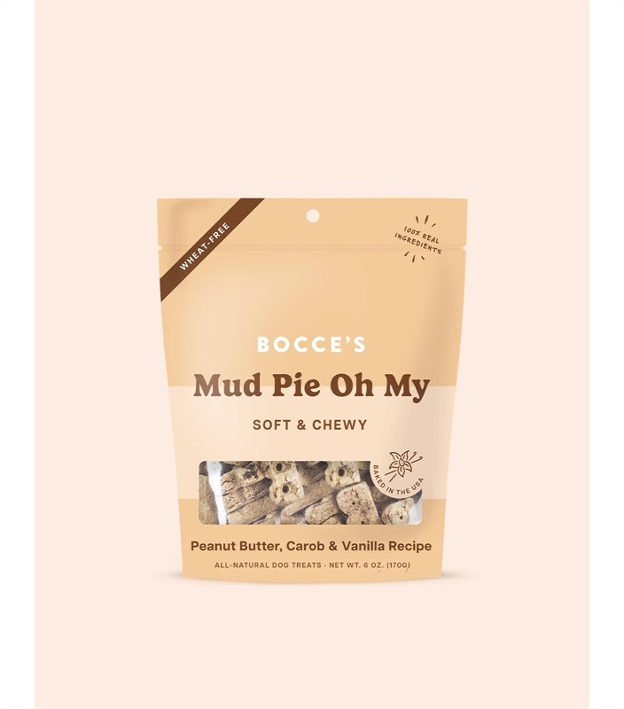 Bocces Dog Treat Everyday Soft and Chewy Mud Pie Oh My 