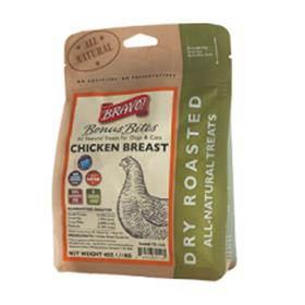 Bravo Bonus Bites Dry Roasted Chicken Breast Dog Treats