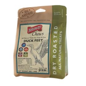 Bravo Bonus Bites Dry Roasted Duck Feet Dog Treats