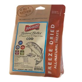 Bravo Bonus Bites Freeze Dried Cod Dog Treats