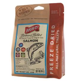 Bravo Bonus Bites Freeze Dried Salmon Dog Treats