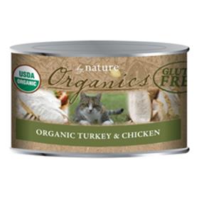 By Nature Organic Turkey and Chicken Cat Cans
