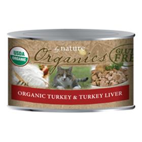 By Nature Organic Turkey and Turkey Liver Cat Cans