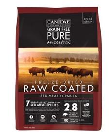 canidae freeze dried raw coated