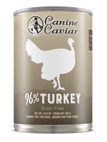 Canine Caviar 95 Percent Turkey Grain Free Canned Dog Food