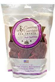 Canine Caviar Dried Purple Sweet Potatoes Dog Treats