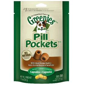 Canine Greenies Pill Pockets Peanut Butter
