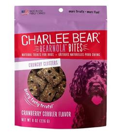 Charlee Bear Bearnola Bites Cranberry Cobbler Flavor Dog Treats