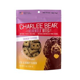 Charlee Bear Bearnola Bites Peanut Butter Honey Flavor Dog Treats