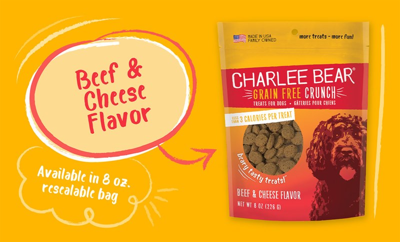 Charlee Bear Beef Cheese Dog Treat