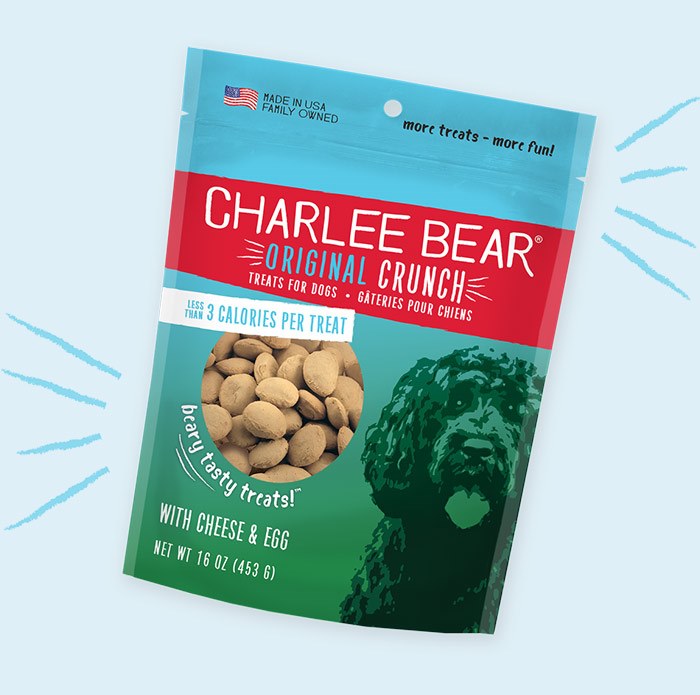 Charlee Bear Cheese and Egg Flavor Dog Treats