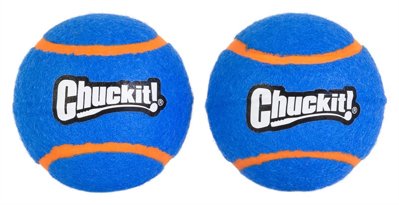 CHUCKIT Medium Squeaker Tennis Balls