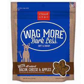 Cloud Star Wag More Bark Less Soft Chewy Bacon Cheese Apples
