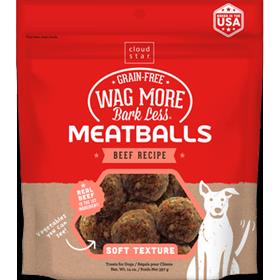 Cloudstar Wag More Bark Less Meatballs Beef Recipe