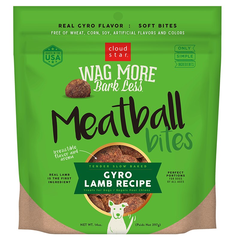 Cloudstar Wag More Bark Less Meatballs Lamb Recipe