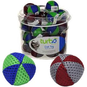 Coastal Turbo Beach Balls Cat Toy